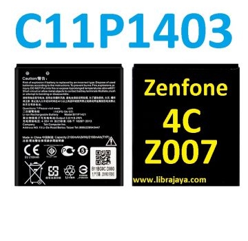 Jual Baterai Asus Zenfone 4C Z007 C11P1403