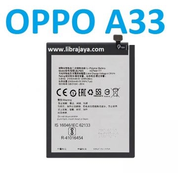 Jual Baterai Oppo A33 BLP605 murah