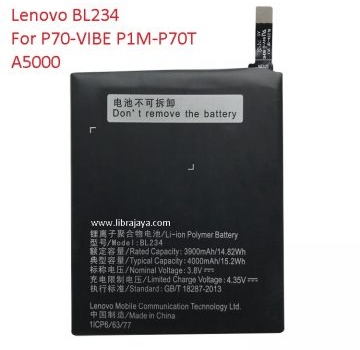 Baterai Lenovo P70 BL234