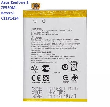 Jual Baterai Asus Zenfone 2 C11P1424 murah