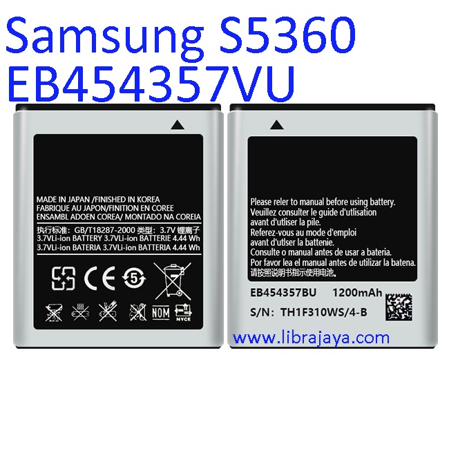 batre samsung s5360 eb454357vu