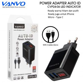 charger micro cvp24-06 2usb
