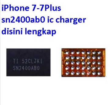 Jual IC charger SN2400AB0 For iPhone 7