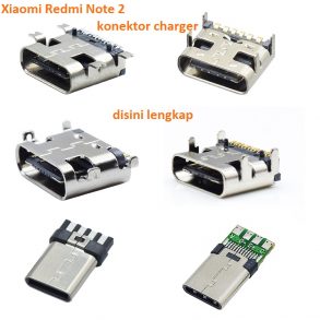 konektor-charger-xiaomi-redmi-note-2 Connector Charger Charging Port Dock Konektor Cas Spare Part Grosir Sparepart hp