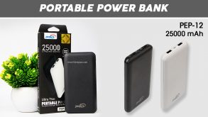 power bank 25000 mah pro pep-12