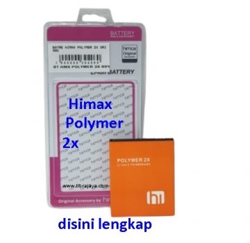 Jual Baterai Himax Polymer 2x