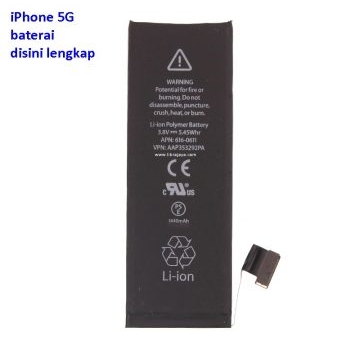 Jual Baterai iPhone 5G