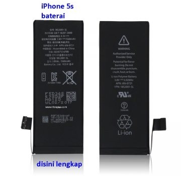 Jual Baterai iPhone 5s