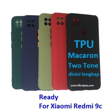 Jual Case Tpu Macaron Redmi 9c