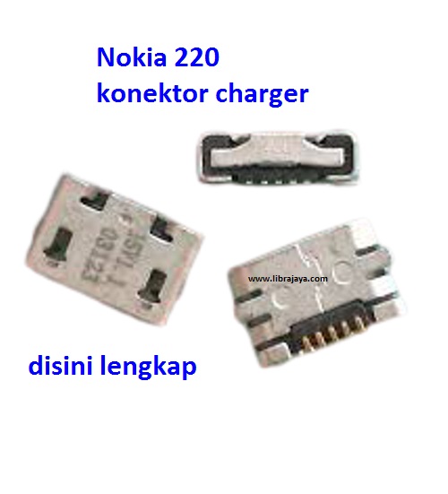konektor charger nokia 220