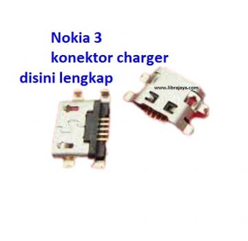 Jual Konektor charger Nokia 3