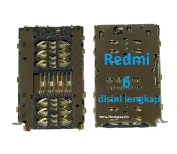 Jual Konektor sim Redmi 6