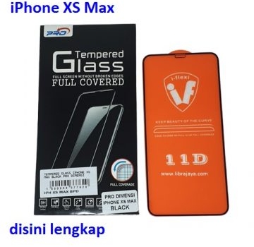 Jual Tempered Glass iPhone XS Max