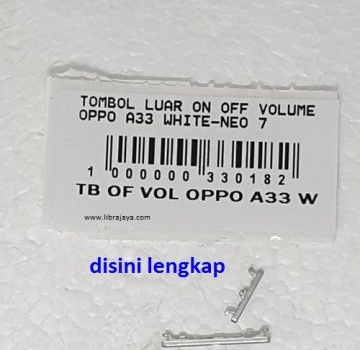 Jual Tombol luar on off Oppo A33