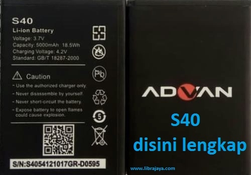 Jual Baterai Advan S40