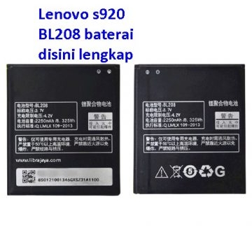 Jual Baterai Lenovo S920