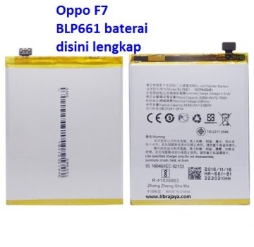 Jual Baterai Oppo F7 BLP661