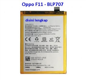 Jual Baterai Oppo F11 BLP707
