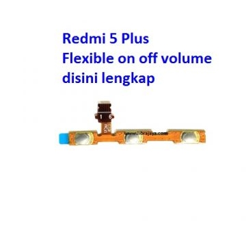 Jual Flexible on off volume Redmi 5 Plus