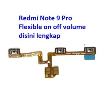 Jual Flexible on off volume Redmi Note 9 Pro
