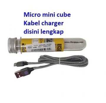 Jual Kabel charger micro mini cube