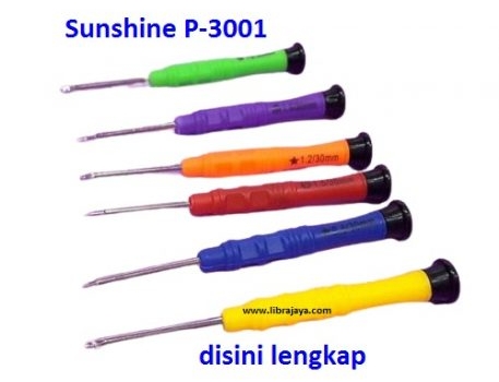 Jual Obeng Set P-3001 isi 6 obeng