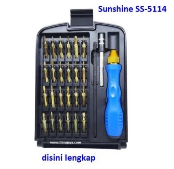 Jual Obeng set Sunshine 5114 27 in 1