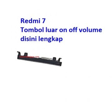 Jual Tombol luar on off volume Redmi 7