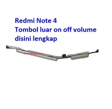 Jual Tombol luar on off volume Redmi Note 4