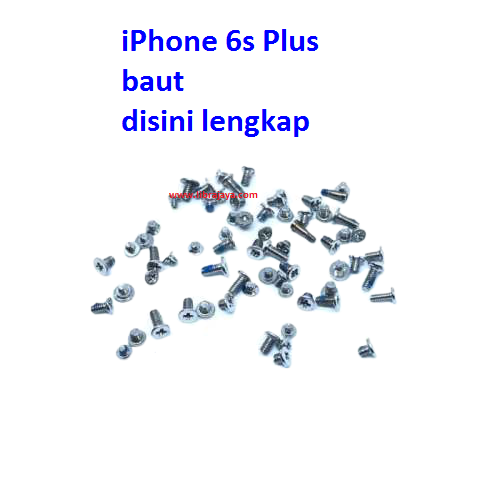 Baut iPhone 6 Plus Set bawah Screw Spare Part Hp Grosir