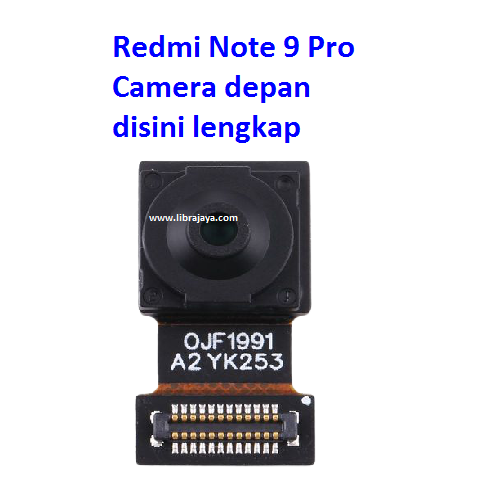 Camera depan Redmi Note 9 Pro