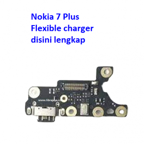 Flexible charger Nokia 7 Plus Flexible Flexibel Papan Cas Charging Port Dock Flex Cable Spare Part Grosir Sparepart hp