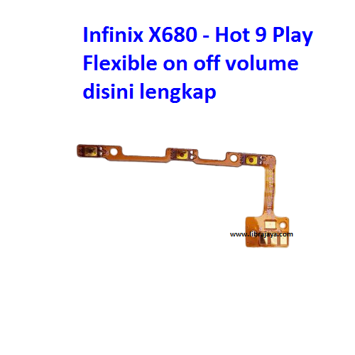 Fleksibel  on off Infinix Hot 9 Play