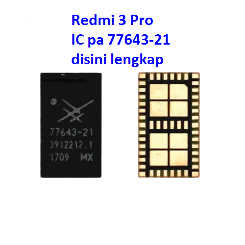 ic pa 77643-21 xiaomi redmi 3 pro redmi 4x |  sparepart hp jakarta