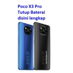 xiaomi-poco-x3-pro Backdoor Back Battery Cover Rear Housing Tutup Belakang Baterai Toko Grosir Sparepart Hp Jakarta