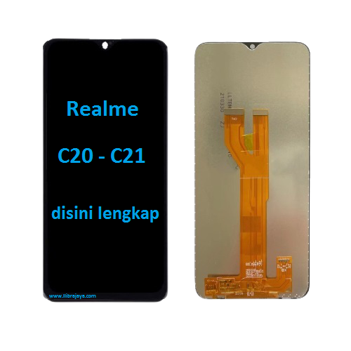 LCD REALME C20 C21 C11 2021 NARZO 50I LCD Display Digitizer Touch Screen Spare Part Grosir Sparepart hp