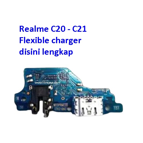 Jual Flexible Charger Realme C20 C21 C11 2021 Narzo 50I Fleksibel Flexible Fleksi Flexibel Flex Con Tc Connector Pcb Konektor cas papan charging