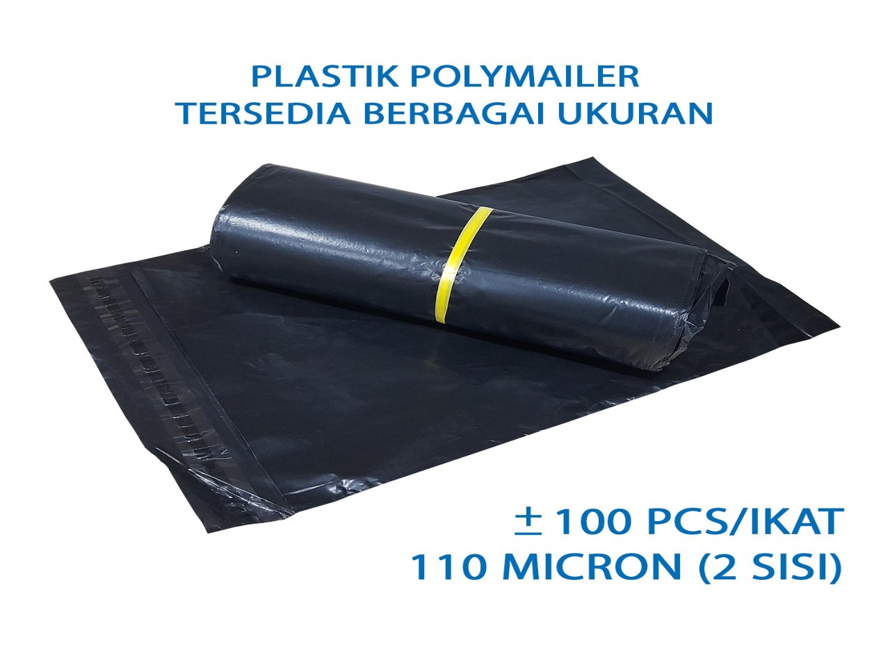 PLASTIK-POLYMAILER-BLACK