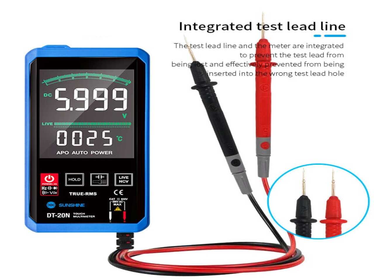 MULTITESTER-TOUCH-SUNSHINE-DT-20N