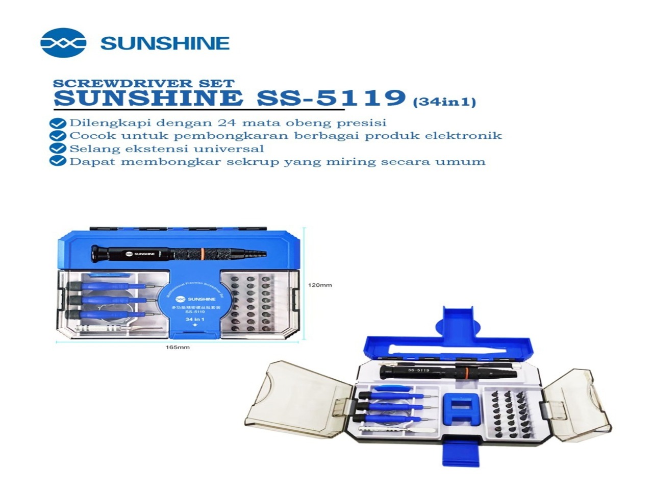 OBENG-SET-SUNSHINE-SS-5119-34-IN-1