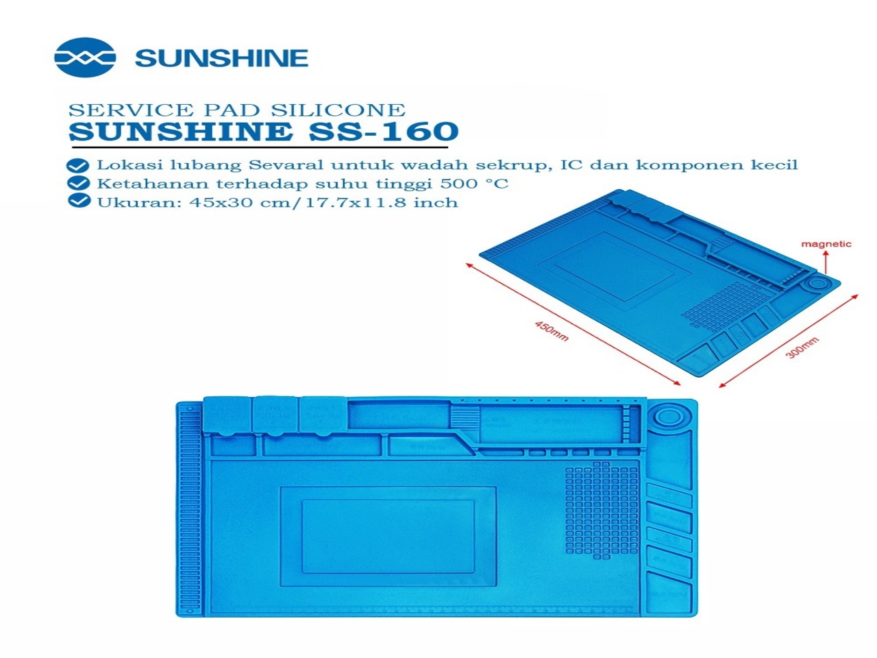 SERVICE-PAD-SILICONE-SUNSHINE-SS-160