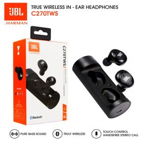 HANDSFREE BLUETOOTH TWS JBL C270 Handsfree headset bluetooth audio speaker Spare Part Grosir Sparepart hp