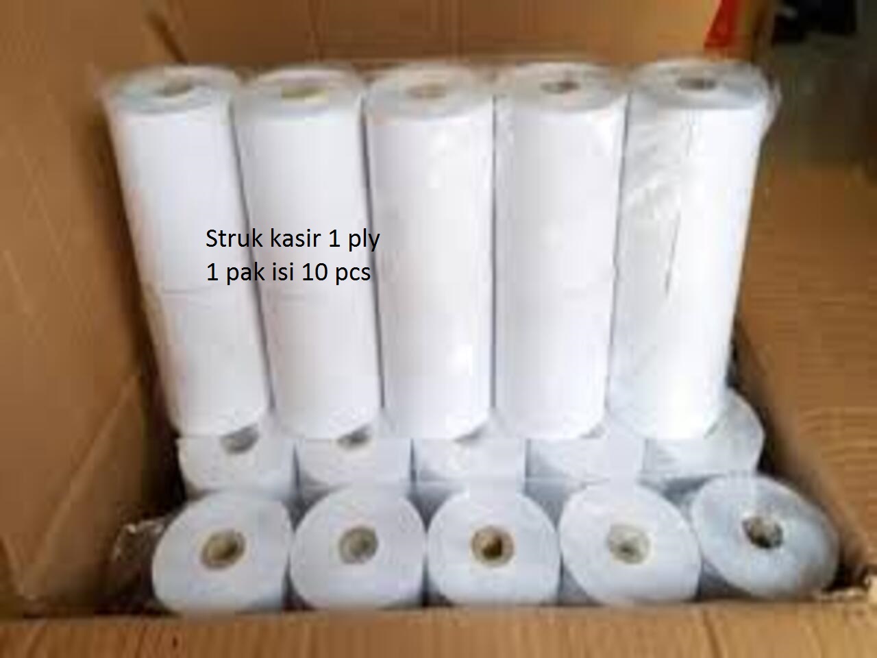 KERTAS-STRUK-KASIR-1PLY-PUTIH-POLOS-1PAK-ISI-10ROL