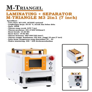 LAMINATING+SEPARATOR M-TRIANGLE M3 2IN1