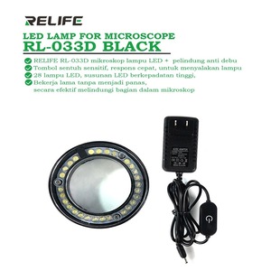 LAMPU LED FOR MIKROSKOP RL-033D BLACK