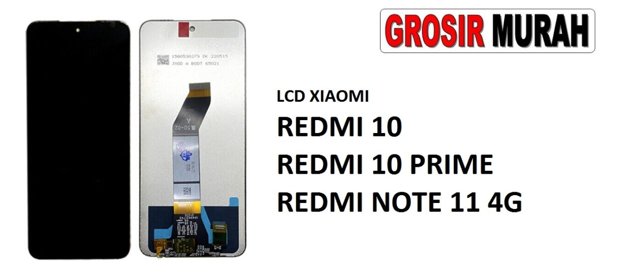 LCD XIAOMI REDMI 10 REDMI 10 PRIME REDMI NOTE 11 4G LCD Display Digitizer Touch Screen Spare Part Grosir Sparepart hp