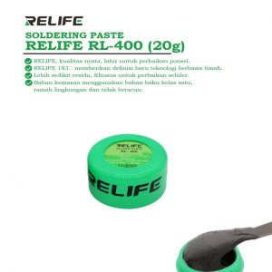 TIMAH PASTA RELIFE RL-400 20GRAM