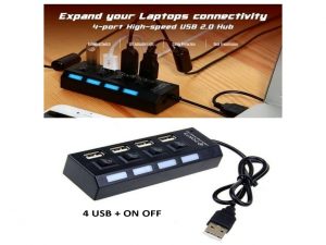 USB HUB MERK PRO 4 USB-ON OFF