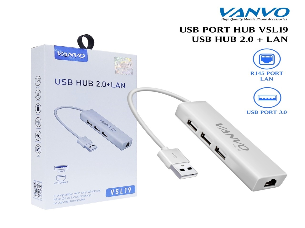 USB-HUB-VANVO-VSL19-3-USB-RJ45-PORT-LAN