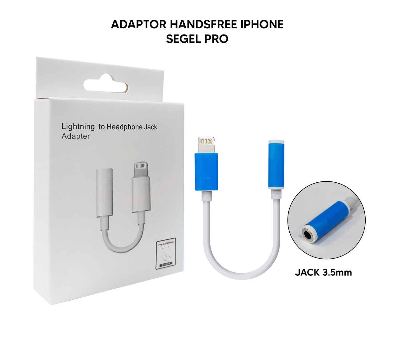 Jual Adapter Handsfree iPhone